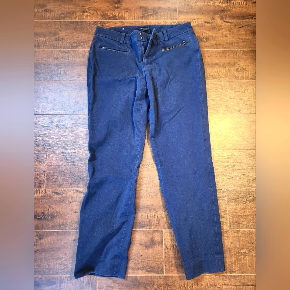 Tommy Hilfiger dark blue straight leg pants